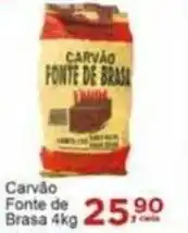 Rossi Supermercado Carvão Fonte de Brasa 4kg oferta