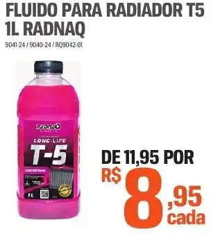 AutoZone FLUIDO PARA RADIADOR T5 1L RADNAQ oferta