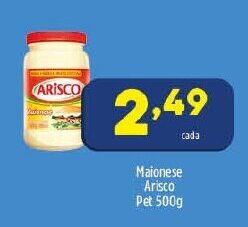 Arena Atacado Maionese Arisco pet 500g oferta