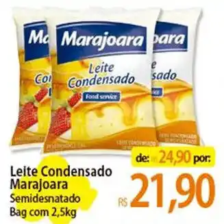 Atacadão Leite Condensado Marajoara Semidesnatado Bag com 2,5kg oferta