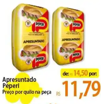 Atacadão Apresuntado Peperi Preço por quilo na peça oferta