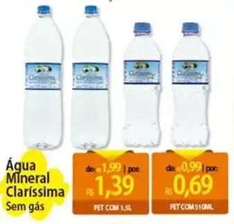 Atacadão Água Mineral Clarissima Sem gás oferta