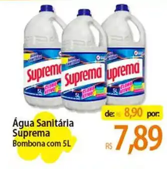 Atacadão Água Sanitária Suprema Bombona com 5L oferta