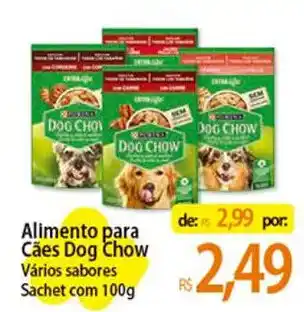 Atacadão Alimento para Cães Dog Chow Vários sabores Sachet com 100g oferta