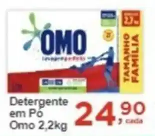 Rossi Supermercado Detergente em Po Omo 2.2kg oferta