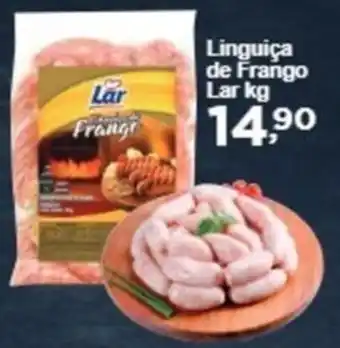 Rossi Supermercado Linguiça de Frango Lar kg oferta
