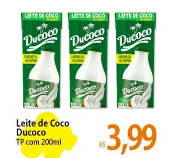 Atacadão Leite de Coco Ducoco TP com 200ml oferta