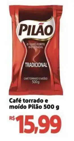 Extra Supermercado Café torrado e moído Pilão 500 g oferta