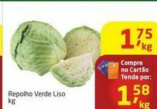 Tenda Atacado Repolho verde liso kg oferta