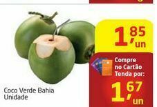 Tenda Atacado Coco verde bahia unidade oferta
