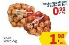 Tenda Atacado Cebola pacote 2 kg oferta