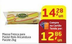 Massa para pastel aricanduva 2 kg