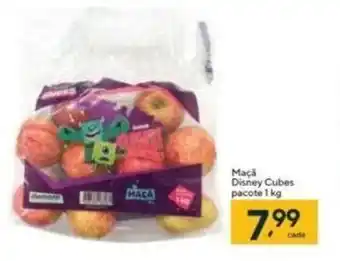 Coop Maça Disney Cubes pacote 1 kg oferta