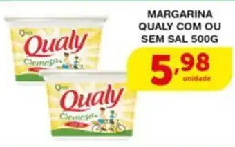 Roldão MARGARINA QUALY COM OU SEM SAL 500G oferta