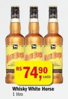 Ultrabox Whisky White Horse 1 litro oferta