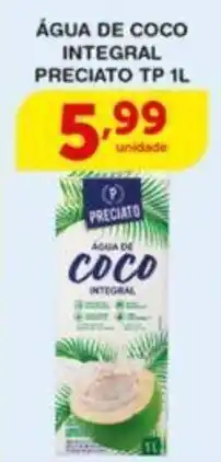 Roldão ÁGUA DE COCO INTEGRAL PRECIATO TP 1L oferta