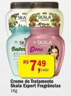 Ultrabox Creme de Tratamento Skala Expert Fragrâncias 1kg oferta