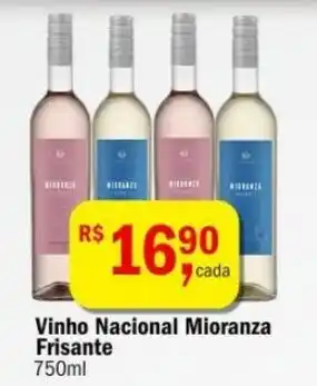 Ultrabox Vinho Nacional Mioranza 750ml oferta