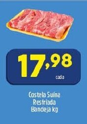 Arena Atacado Costela Suina Resfriada Bandeja 1kg oferta
