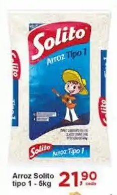 Rossi Supermercado Arroz Solito Tipo 1 -5 kg oferta
