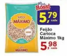 Rossi Supermercado Feijão Carioca Máximo 1kg oferta