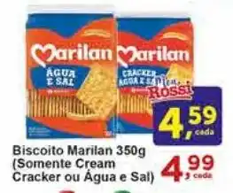 Rossi Supermercado Biscoito Marilan 350g oferta