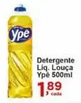 Detergente Liq. Louça Ype 500ml
