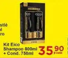 Rossi Supermercado Kit Eico Shampoo 800ml + Cond. 750ml oferta