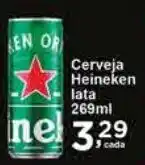 Rossi Supermercado Cerveja Heineken lata 269ml oferta