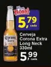 Rossi Supermercado Cerveja Corona Long Neck 330ml oferta
