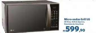 Sam's Club Micro-ondas Grill LG 30 litros, oferta
