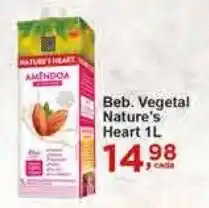 Rossi Supermercado Beb. Vegetal Nature's Heart 1L oferta