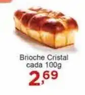 Rossi Supermercado Brioche Cristal cada 100g oferta