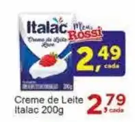 Rossi Supermercado Creme de Leite Italac 200g oferta