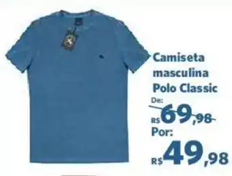 Sam's Club Camiseta masculina Polo Classic oferta