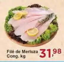 Rossi Supermercado Filé de Merluza Cong. kg oferta