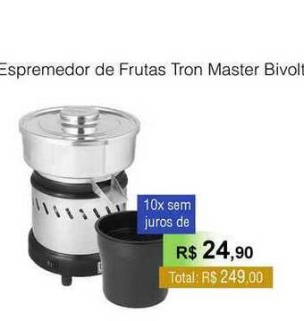 Espremedor De Frutas Tron Master Bivolt