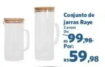 Sam's Club Conjunto de jarras Raye 2 peças oferta
