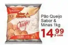 Rossi Supermercado Pão Queijo Sabor & Minas 1kg oferta