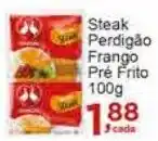 Rossi Supermercado Steak Perdigão Frango Pré Frito 100g oferta