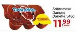 Rossi Supermercado Sobremesa Danone Danette 540g oferta
