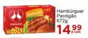 Rossi Supermercado Hambúrguer Perdigão 672g oferta