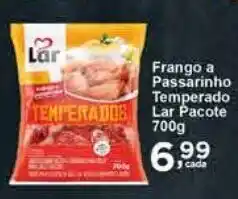 Rossi Supermercado Frango a Passarinho Temperado Lar Pacote 700g oferta