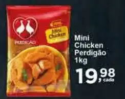 Rossi Supermercado Mini Chicken Perdigão 1kg oferta