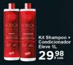 Rossi Supermercado Kit Shampoo + Condicionador Eleve 1L oferta