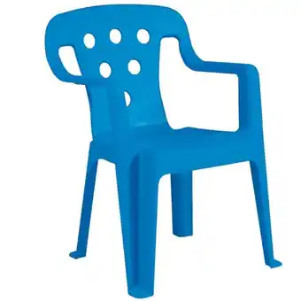 Benoit Poltrona / cadeira infantil mor 15151554 kids plástica azul oferta