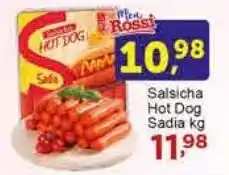 Rossi Supermercado Salsicha Hot Dog Sadia kg oferta
