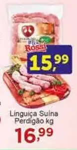 Rossi Supermercado Linguiça Suina Perdigão kg oferta