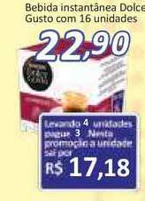 Supermercados Savegnago Bebida Instantânea Dolce Gusto oferta
