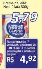Supermercados Savegnago Creme De Leite Nestlé Lata 300g oferta